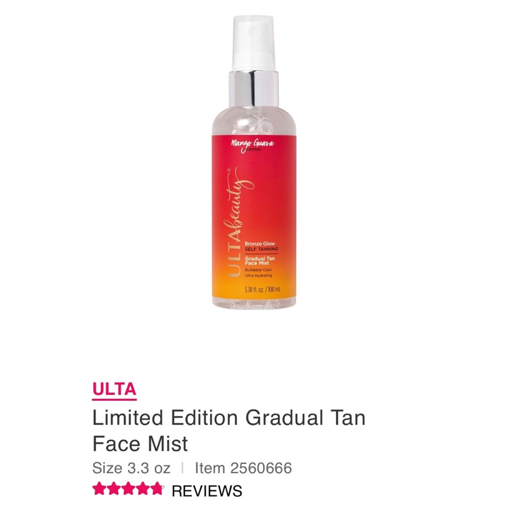 *RARE* Limited Edition Ulta Face Tan